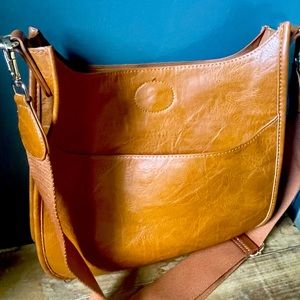 Vegan Leather Cross Body Bag